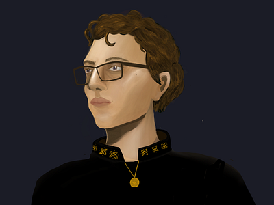 Ethan illustration portrait