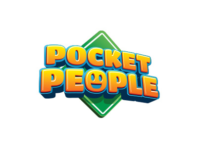 Pocket People app app game app logo game people sign street