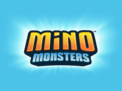 Mino Monsters app app game app logo game ios logo monsters videogame