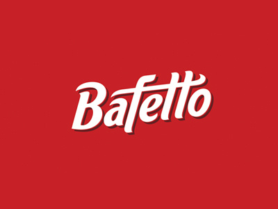 Bafetto - Unused proposal custome type food italian logo logotype oronoz pizza restaurant type