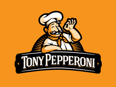 Tony Pepperoni chef food italian italian food pasta pizza restaurant smile