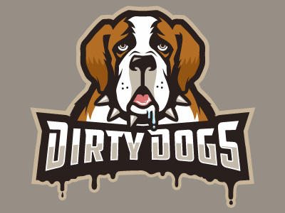 Dirty Dogs dirty dog mud sport sport team sports st. bernard team