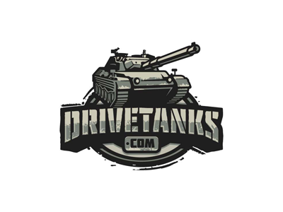 Drive Tanks army camouflage logo logotype panzer soldier tank
