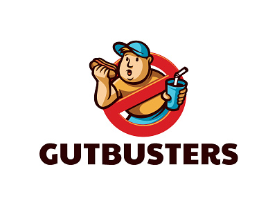 Gutbusters fat fat guy ghostbusters hot dog soda