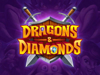 Dragons And Diamonds By Alan Oronoz On Dribbble