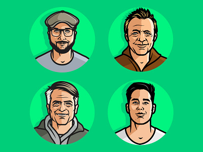 Jimmy Fresh Vector Portraits