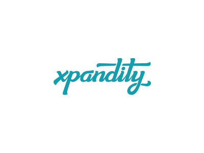 Xpandity agency creative lettering script type typography