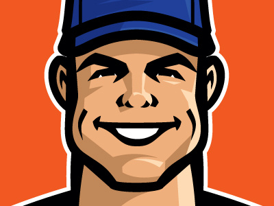 David Wright baseball card character collectible illustration mlb panini sports