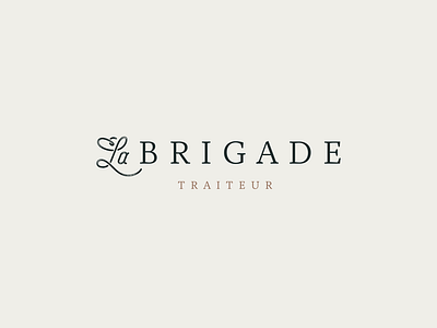 Secondary logo for La Brigade - catering & food services