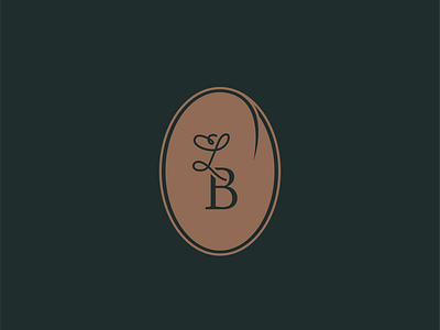 Monogram badge for La Brigade - catering & food services