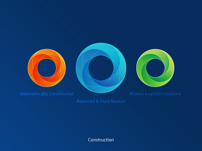 Cyclos Identity Construction branding color design identity logo