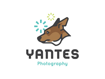 One photogenic pup design dog illustration logo