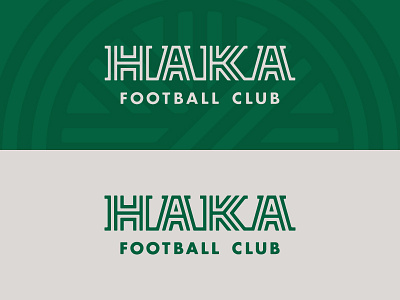 HAKA FC branding club football identity soccer sports wordmark