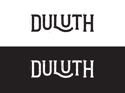 Duluth Typography by Levi Lowell on Dribbble