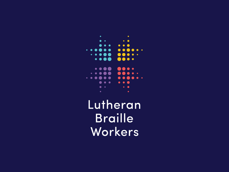 LBW Concept abstract branding christian color cross icon identity logo logotype mark wordmark