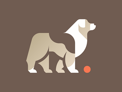 Merle Aussie Mark aussie brand branding dog icon identity logo mark