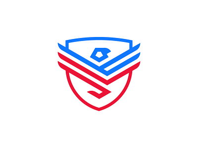 'Merica america badge branding crest design identity logo shield usa