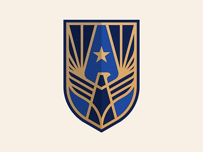Eagle Shield badge bird branding design eagle identity logo military regalia shield