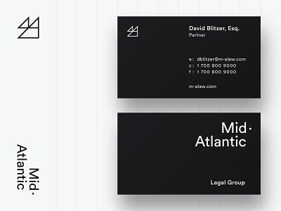 M-A Legal Group branding design icon identity logo mark typography wordmark
