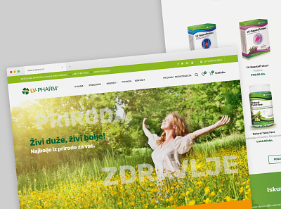 Natural remedies ecommerce ecommerce design pharmaceutical pharmacy products shop website