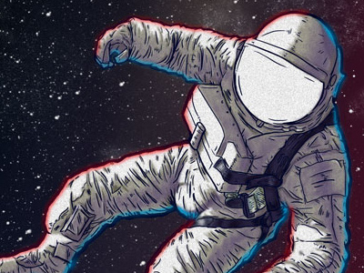 Astronaut astronaut illustration