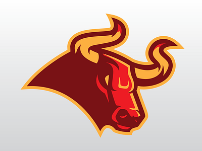Bull baseball basketball brand branding bull cow design football hockey illustration logo mascot mascot design soccer sports sports design sports logo vector