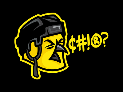Chirpers apparel brand branding design hat hockey illustration logo mascot sports sports logo