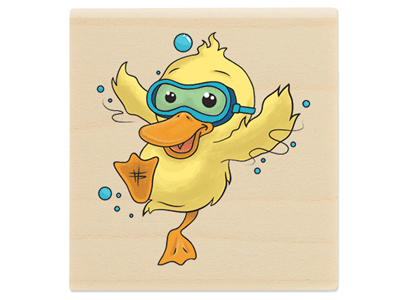 Dexter Duck characters illustration