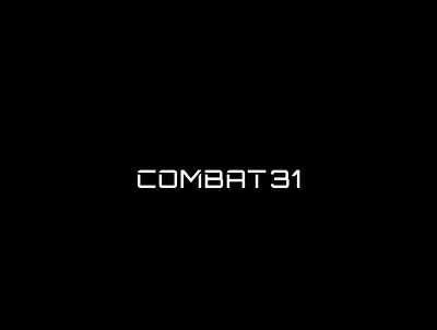 Combat 31 Logo agressive boxing clothing brand company logo logo logodesign minimal logo simple sports logo