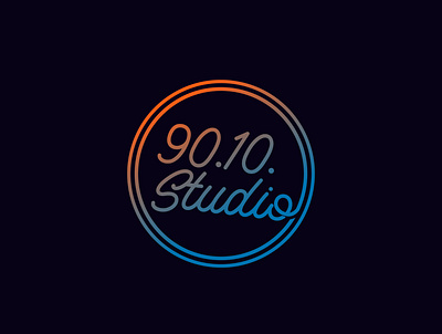90.10. Logo circle logo colorful company logo logo minimal logo simple studio logo