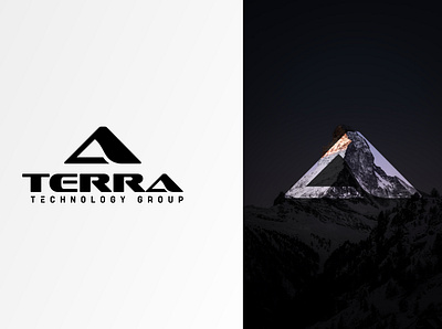 Terra Technology Group Design company logo logo logodesign minimal logo outdoor technology logo