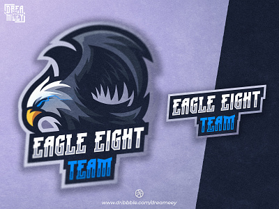 Eagle Eight Team Mascot Logo by xygami on Dribbble