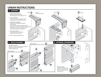 3D instructions 3d diagram exploded hardware illustrator instructions iso isometric manual product technical vector