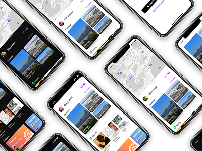 ExploRio - iPhone 11 Pro app design ios ui ux