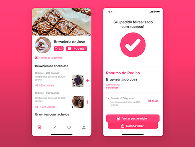 Food Delivery App app design ui ux