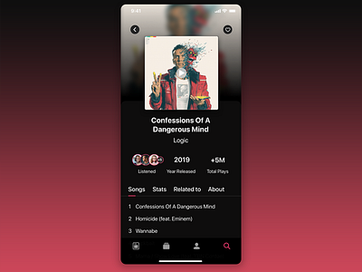 Music Player UI