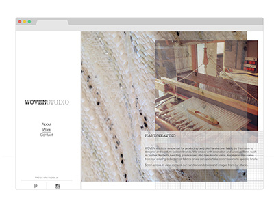 WOVEN STUDIO—WEBDESIGN