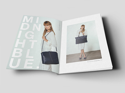 O My Bag fashion layout magazine print typography