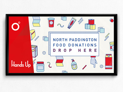 Food Donations illustration poster