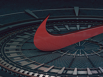Motion Graphics test render motion graphics nike
