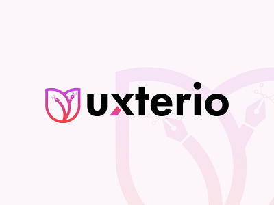 Uxterio Logo Design design logo logo design