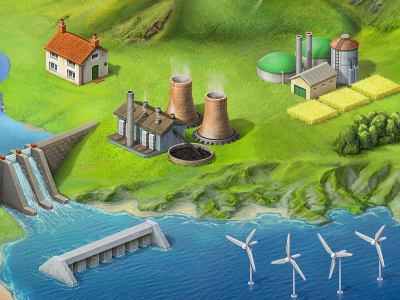 Eco Stuff biomass buildings coal power station eco house ipad offshore wind sea tidal