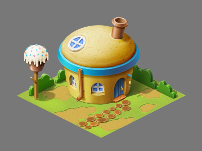 Cupcake house