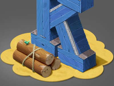 Just another one. bird blue game icon photoshop texture wood yellow