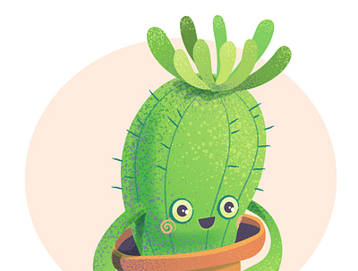 Little Cacti character illustration illustration art