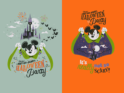 Mickey’s Not-So-Scary Halloween Party | Logo 2 & 3 |Fan-Made