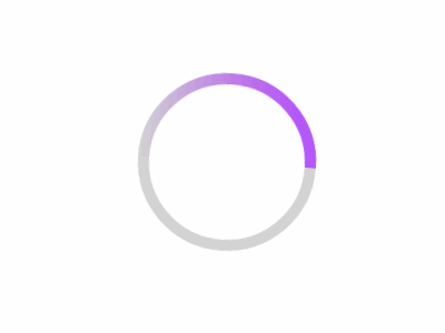 Spinning CSS Loader animation circle css css shapes interaction interface linear gradient loader sass web design