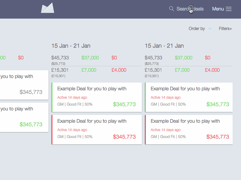 Tracks Expando Search