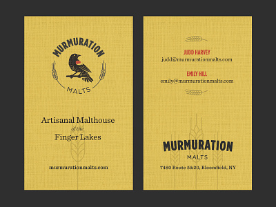 Murmuration BC Concept branding design layout marketing print texture typography