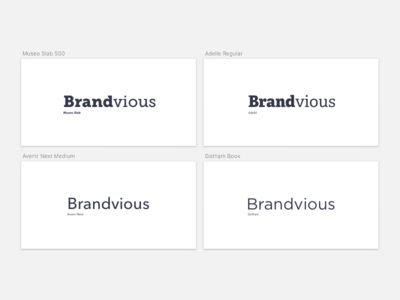 Brandvious Type Concepts